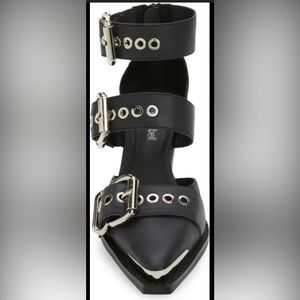 Emilia Buckle Cutout Boot (Women)